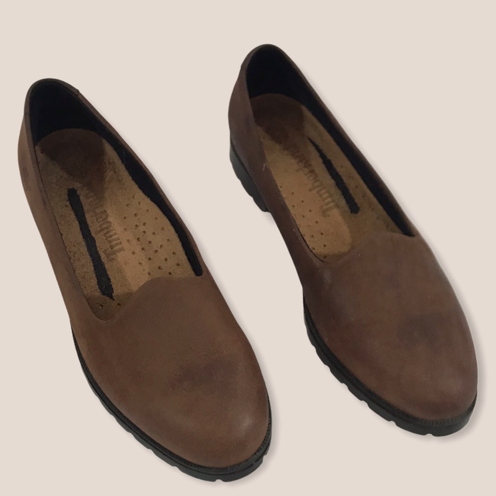 Timberland Waterproof Slip On Brown Leather